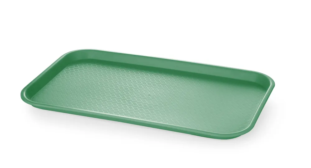 Tabuleiro GN 1/1 Polipropileno Preto AmerBox para Fast Food