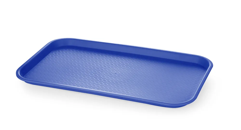 Tabuleiro GN 1/1 Polipropileno Preto AmerBox para Fast Food