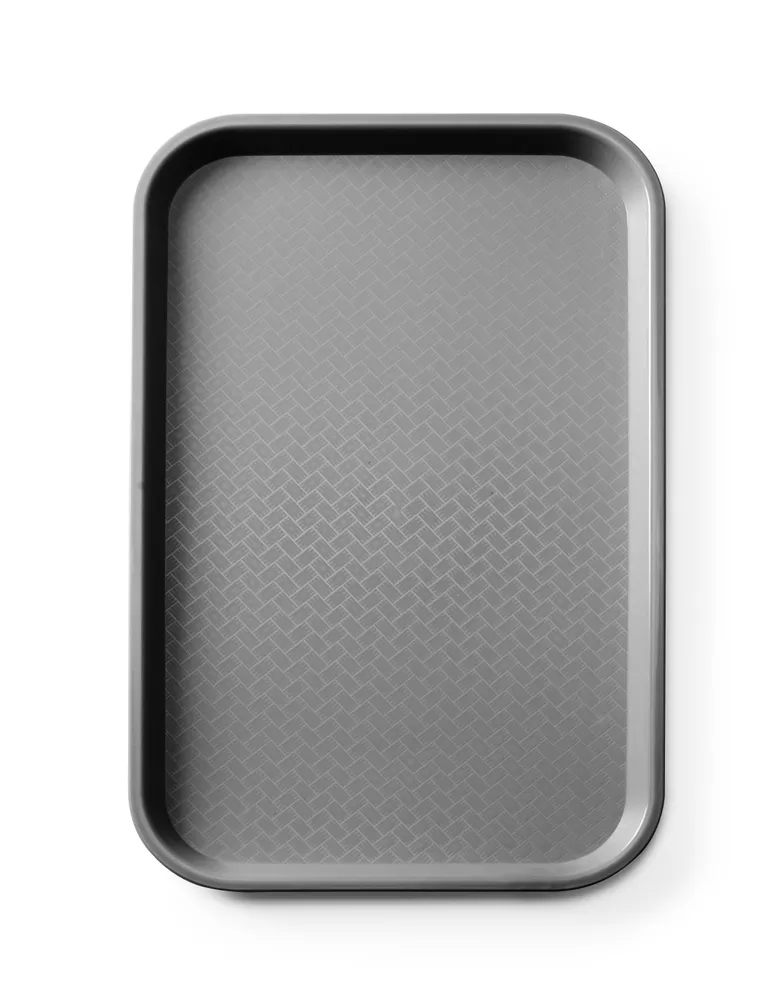 Tabuleiro GN 1/1 Polipropileno Preto AmerBox para Fast Food