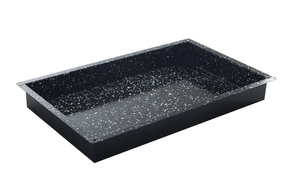 Tabuleiro de Forno HENDI Classic GN 2/1 Aço Esmaltado Antiaderente 530x650x20mm