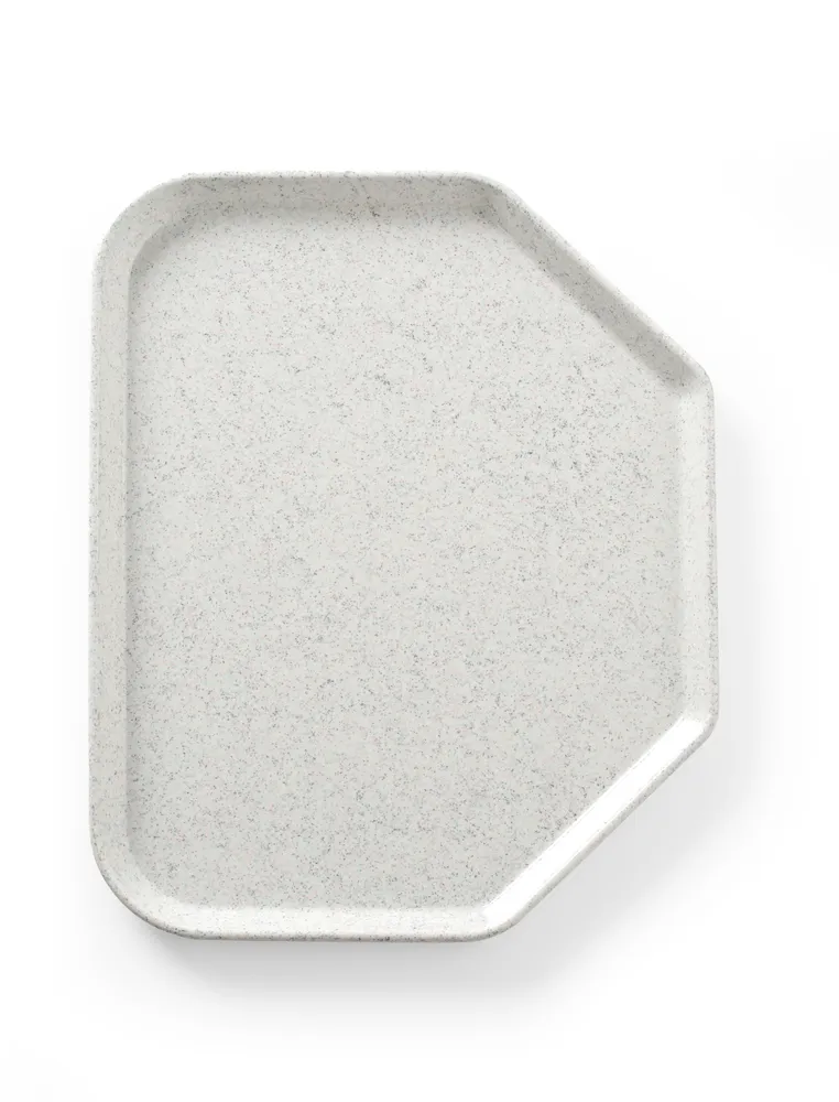 Tabuleiro Trapezoidal Fibra de Vidro 458x358mm Granito