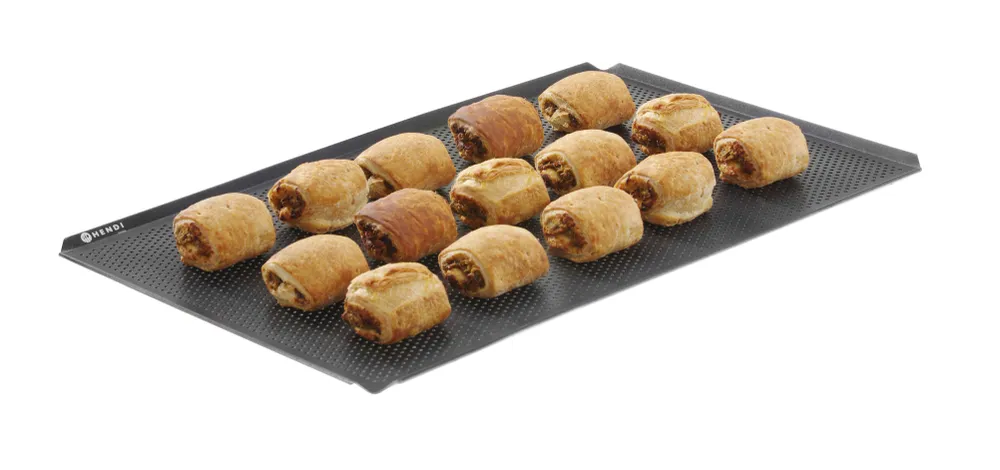 Tabuleiro Perfurado Antiaderente GN 2/3 para Forno