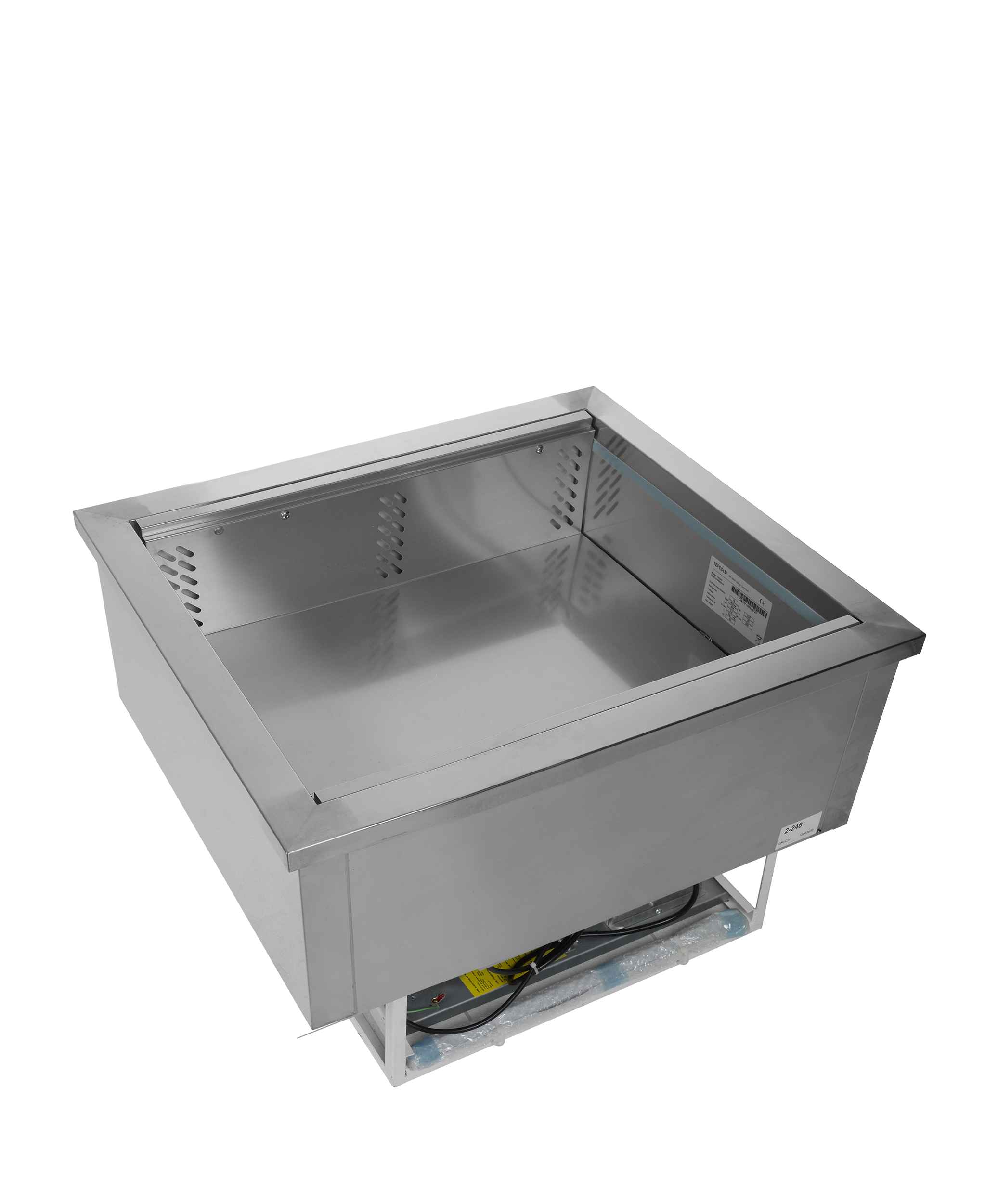 Tabuleiro Refrigerado GN1/1 Encastrável para Buffet CW2/V