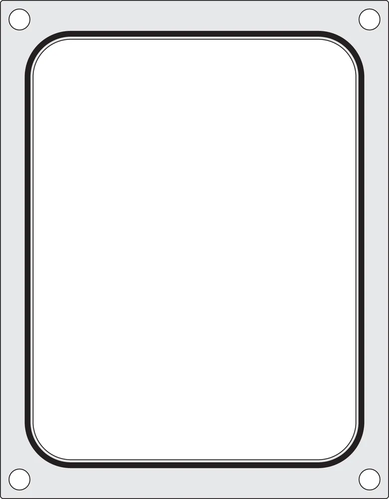 Tabuleiro para Seladora Térmica, 227x178 mm, 1 Compartimento