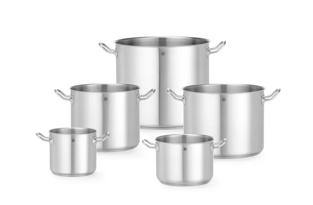 Tacho Alto Inox para Indução 13,5L - Ø280mm