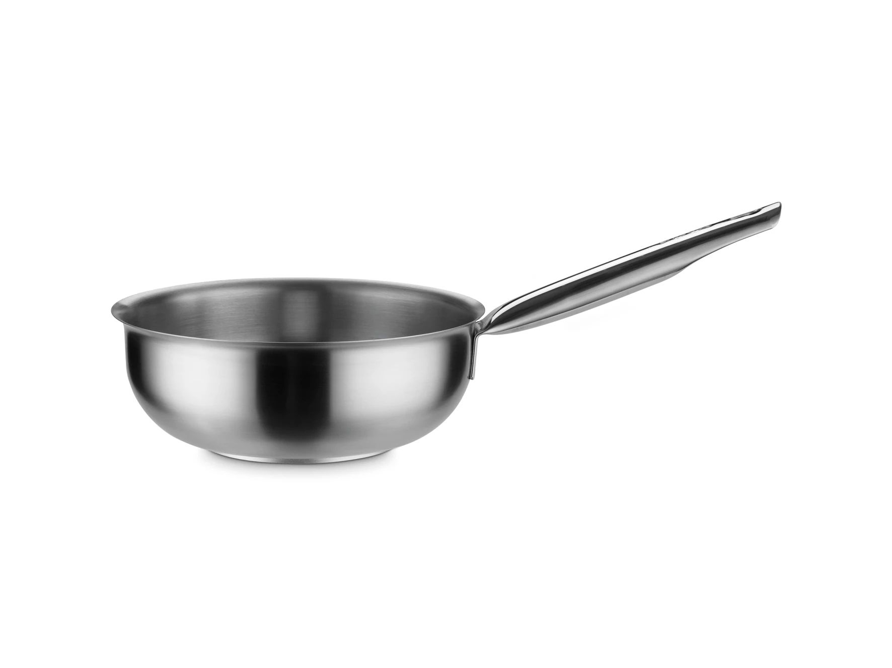 Tacho Bombeado 24cm Aço Inoxidável para Indução