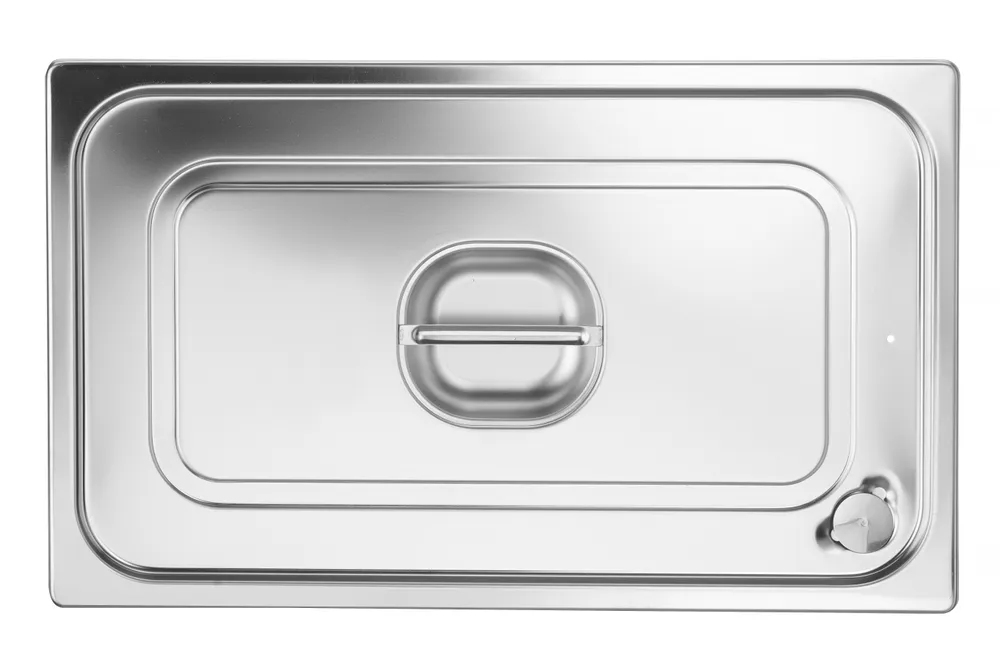 Tampa Gastronorm GN 1/2 com Aro Silicone 265x325mm para Vedação