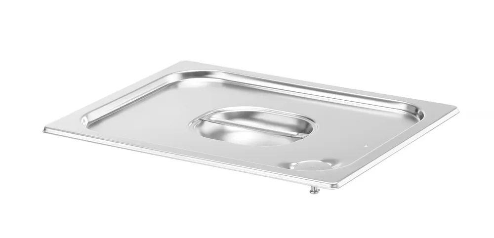 Tampa Gastronorm GN 1/2 em Inox 18/10 c/ Vedação Hermética 265x325mm