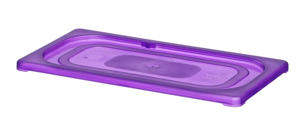 Tampa Gastronorm GN 1/3 Roxo HENDI - Polipropileno 325x176mm