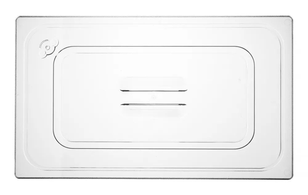 Tampa Gastronorm GN 1/4 Transparente 265x162mm Policarbonato