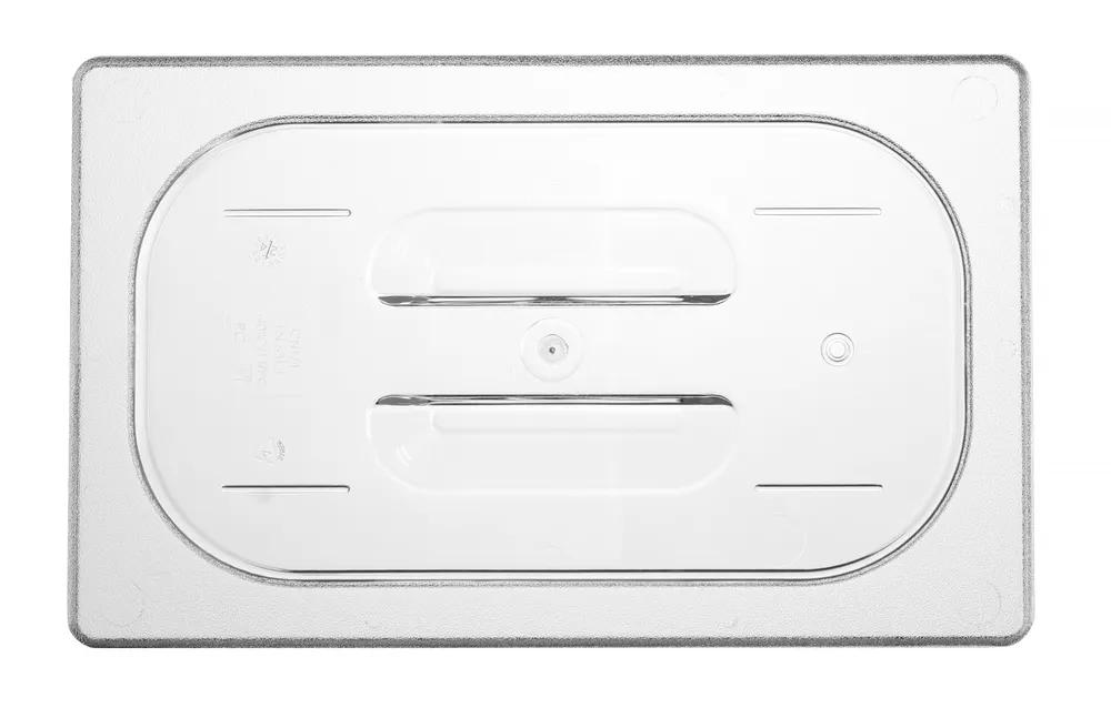 Tampa Gastronorm GN 1/4 Transparente 265x162mm Policarbonato
