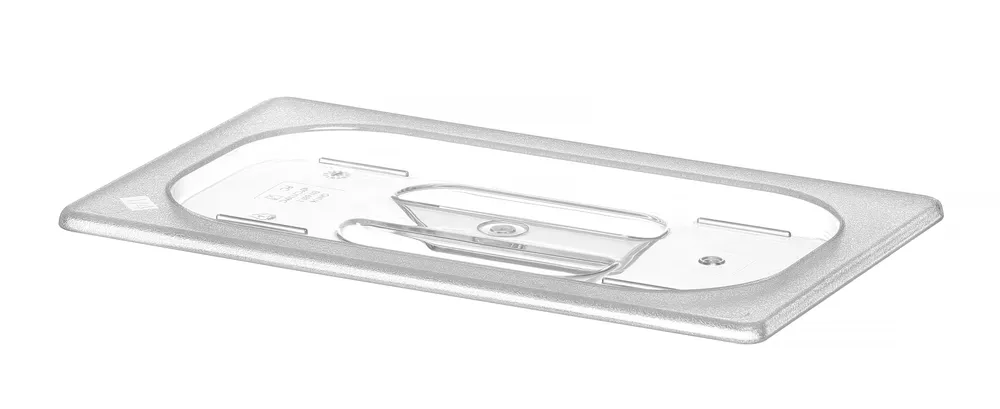Tampa Gastronorm GN 1/4 Transparente 265x162mm Policarbonato