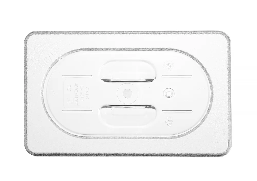 Tampa Gastronorm GN 1/9 Transparente 176x108mm para Contentores