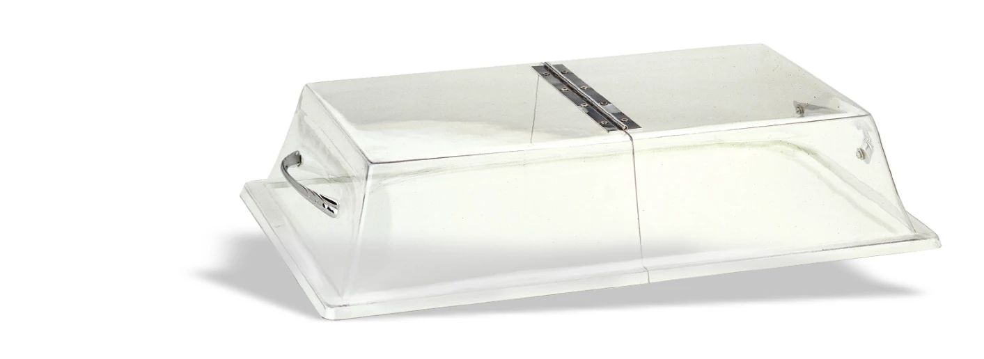 Tapa Gastronorm 1/1 Policarbonato Transparente com Bisagra