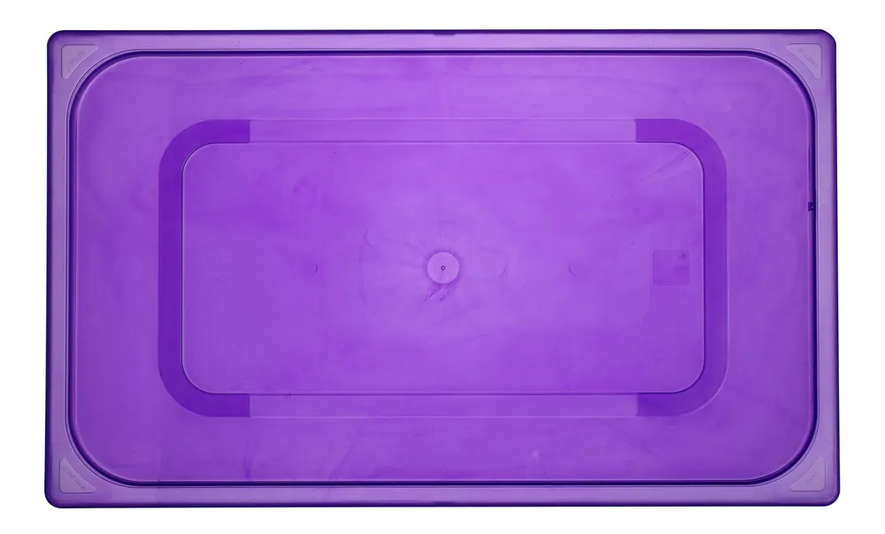 Tampa Gastronorm GN 1/1 Roxo Hendi - Polipropileno para HACCP