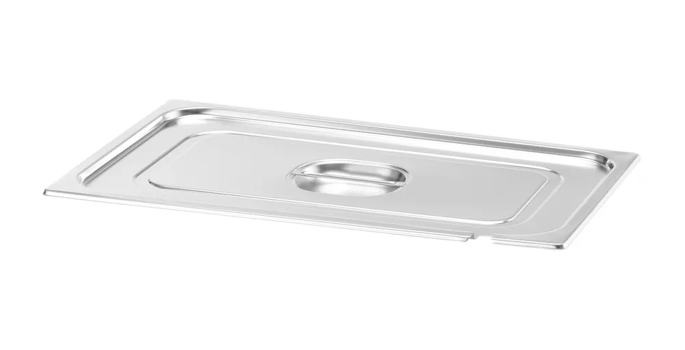 Tampa Gastronorm GN 1/1 com encaixe para colheres, 530x325mm