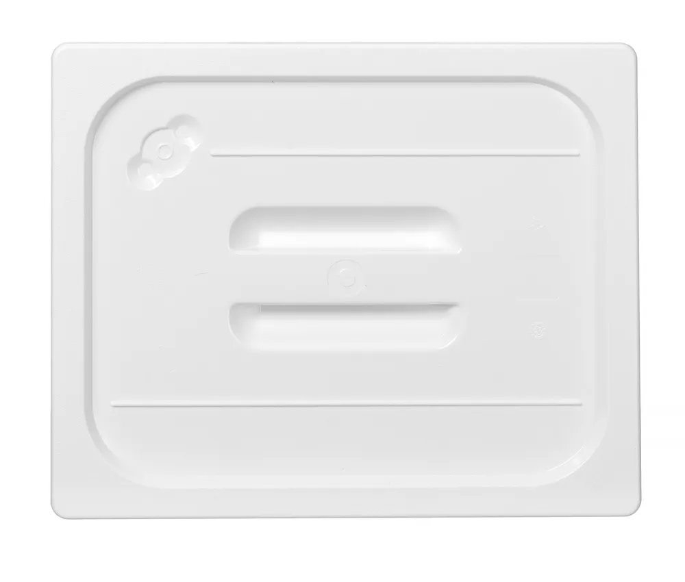Tampa Gastronorm GN 1/4 Policarbonato Branco 265x162mm