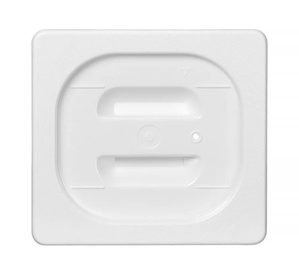 Tampa Gastronorm GN 1/4 Policarbonato Branco 265x162mm