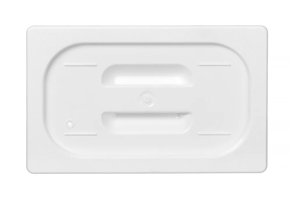 Tampa Gastronorm GN 1/4 Policarbonato Branco 265x162mm