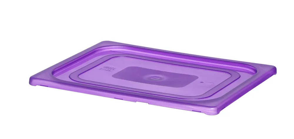 Tampa Gastronorm GN 1/2 em Polipropileno Roxo Hendi