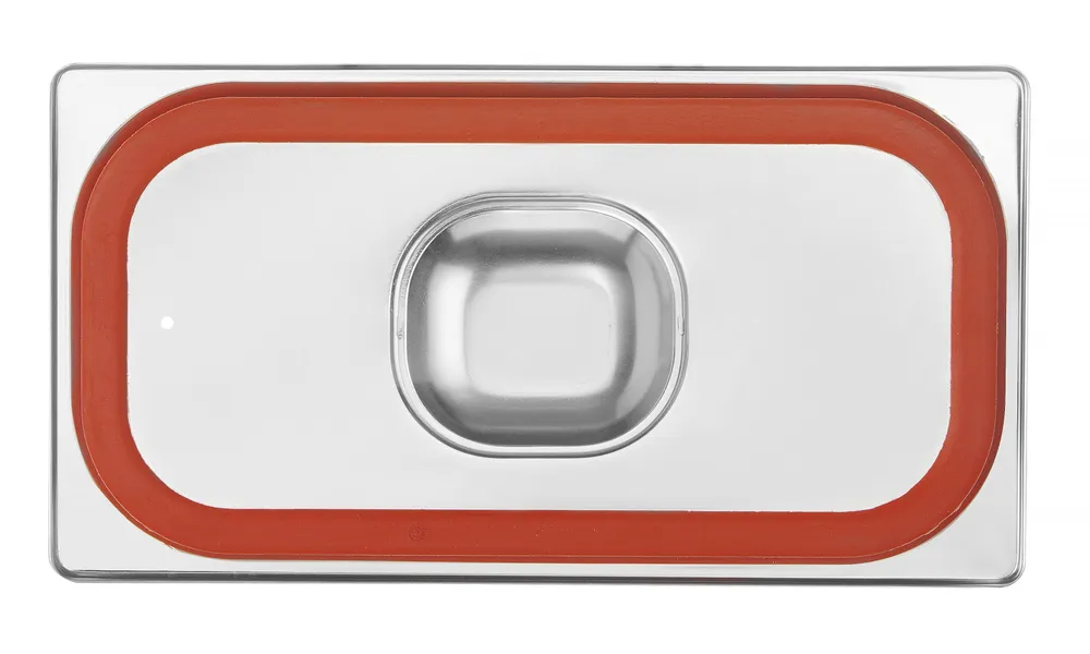 Tampa Gastronorm GN 1/3 Inox com Vedação Hermética Silicone