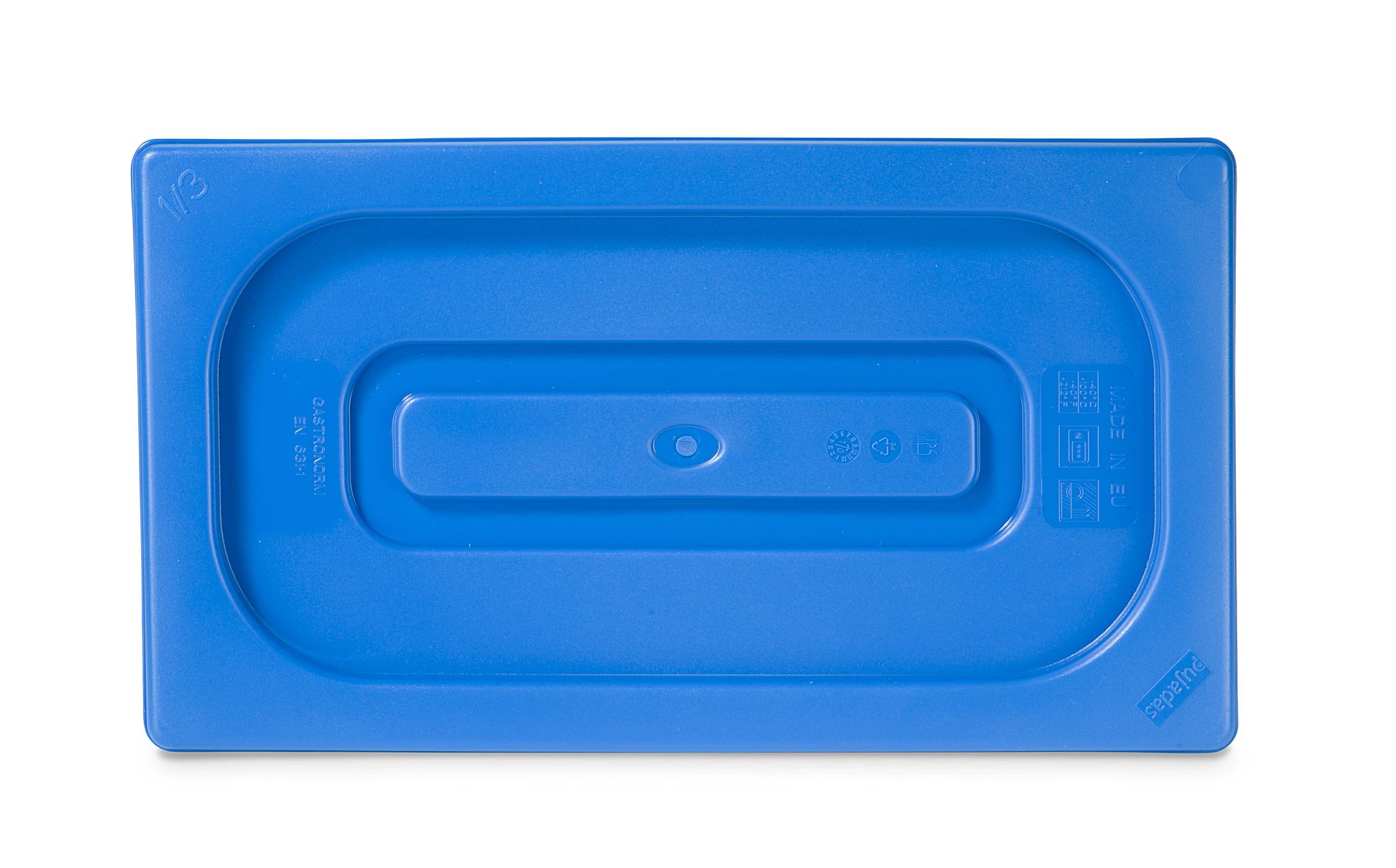 Tapa Gastronorm GN 1/2 Polietileno Azul