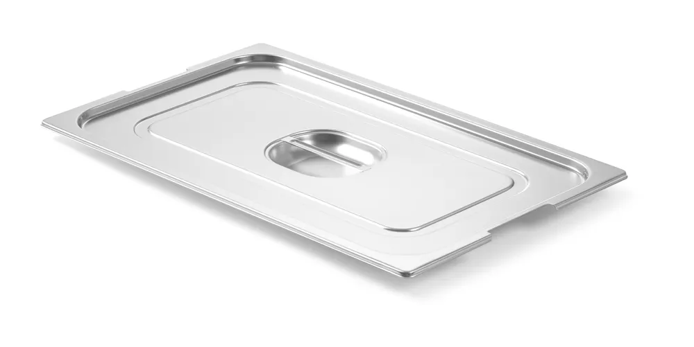Tampa GN 1/1 Aço Inoxidável com Pega - 530x325 mm