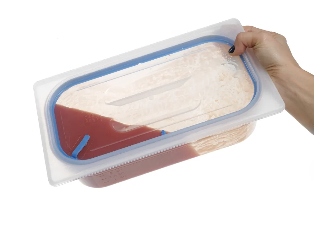 Tampa Hermética Gastronorm GN 1/9 Transparente