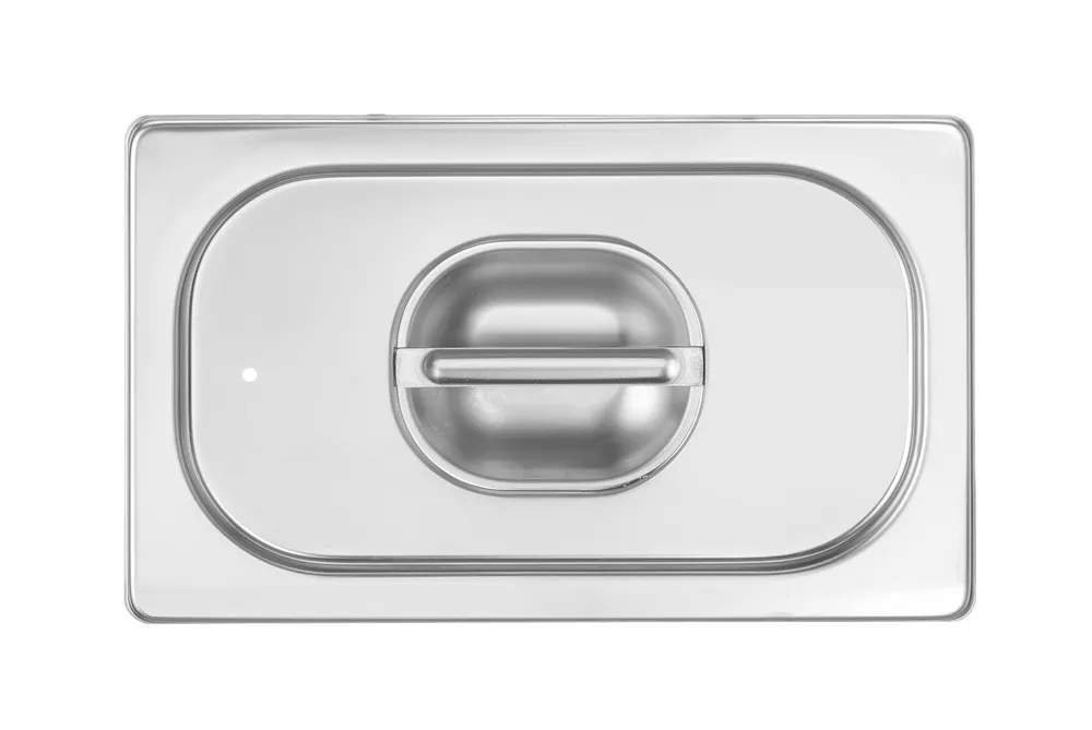Tampa Gastronorm 1/4 Hermética em Inox e Silicone