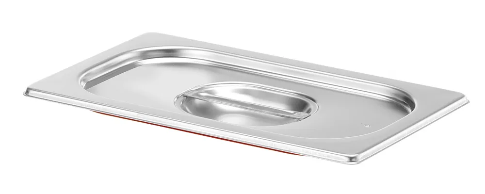 Tampa Gastronorm 1/4 Hermética em Inox e Silicone