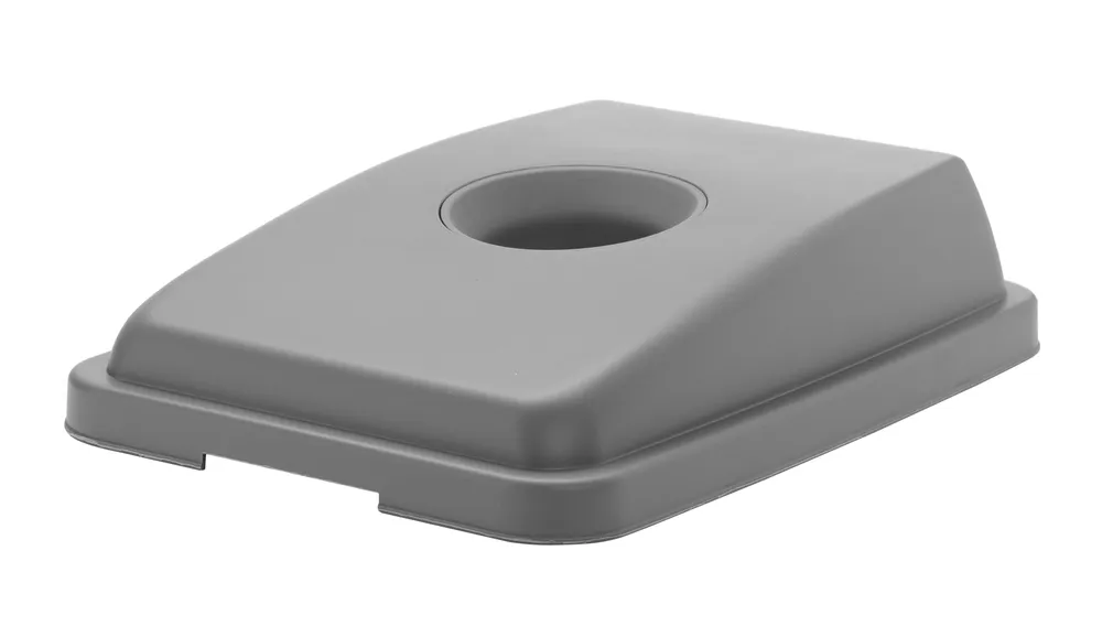 Tampa Caixote Lixo 60L Retangular, Abertura Frontal, 660x470mm
