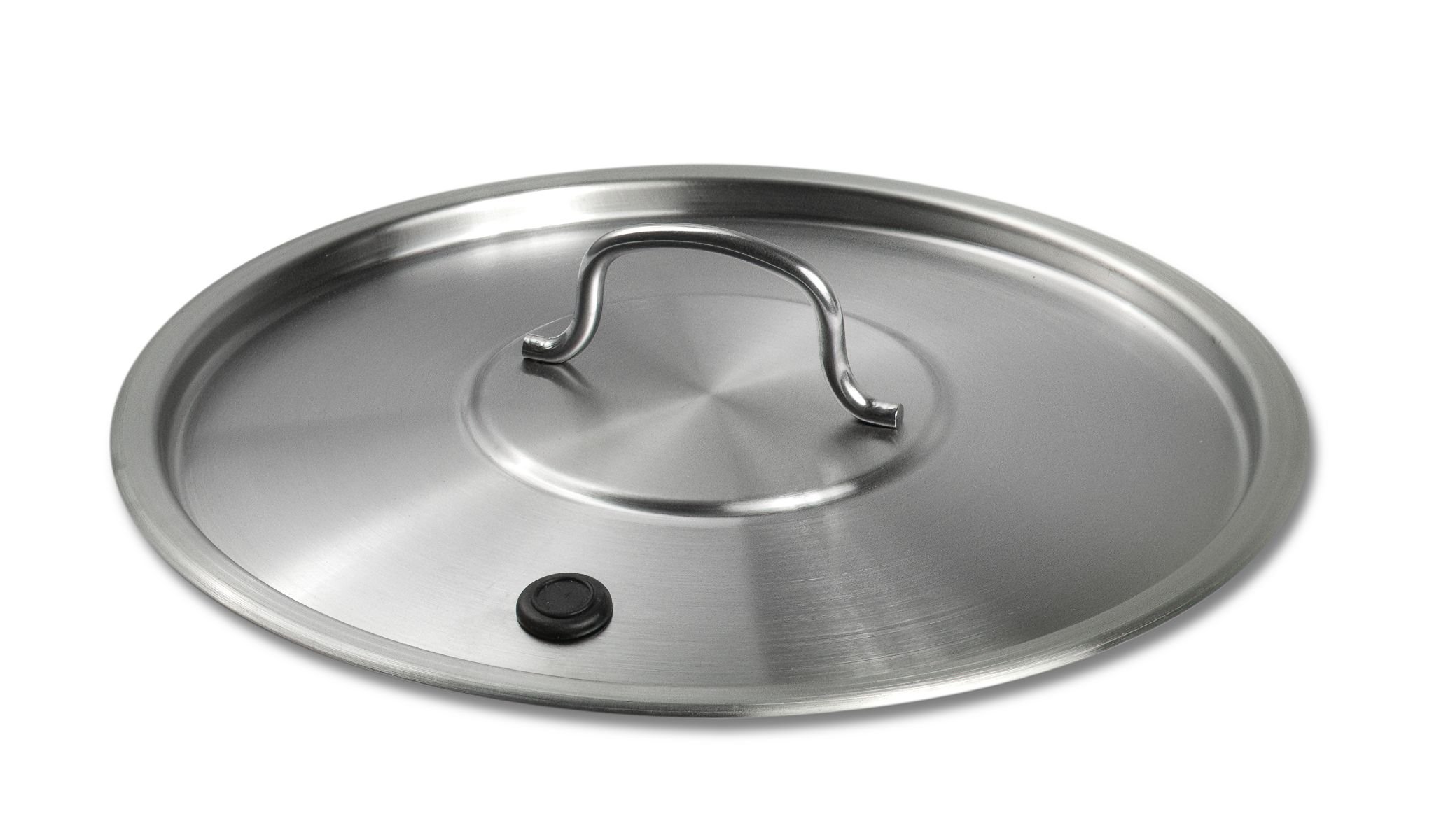 Tampa de Inox para Fumagem Controlada Ø24cm