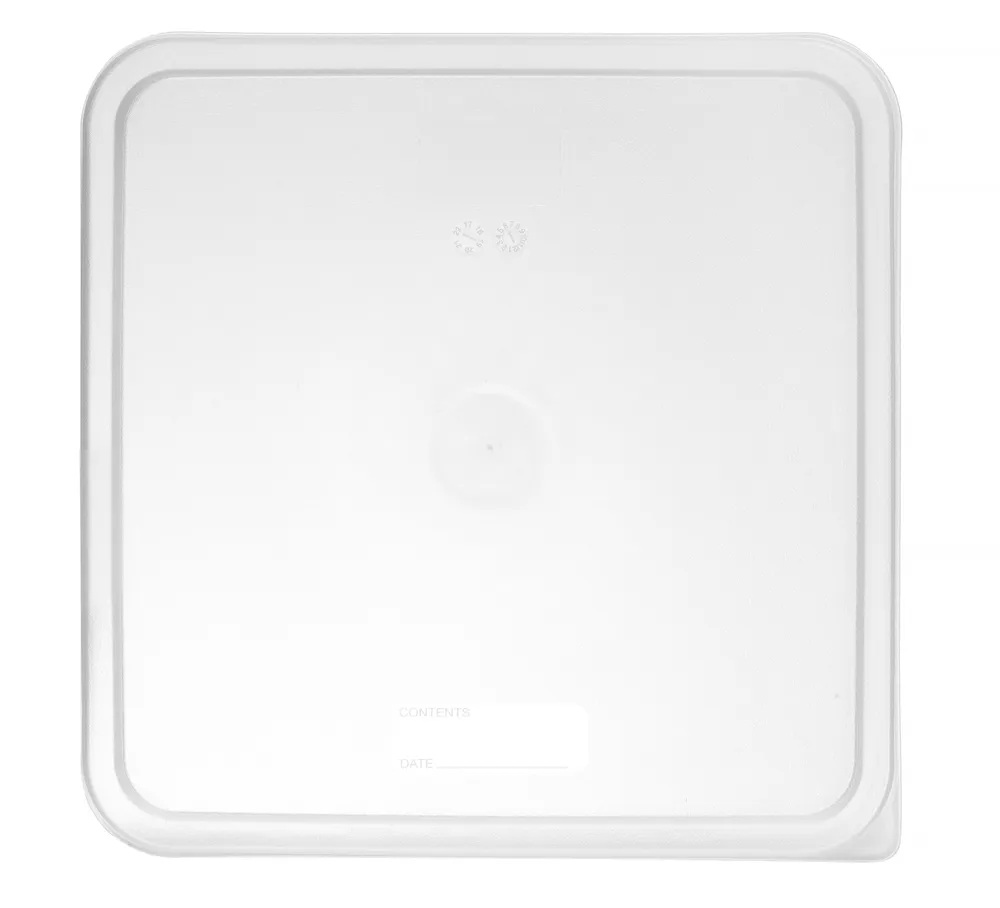 Tampa para Recipiente de Alimentos 228x228mm Polipropileno