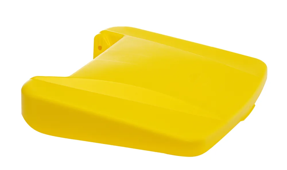 Tampa para Recipiente de Lixo Amarela 510x426mm