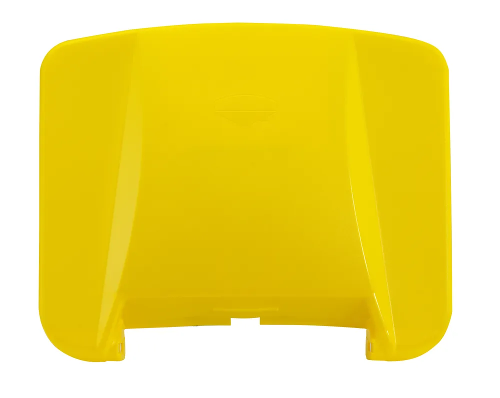 Tampa para Recipiente de Lixo Amarela 510x426mm