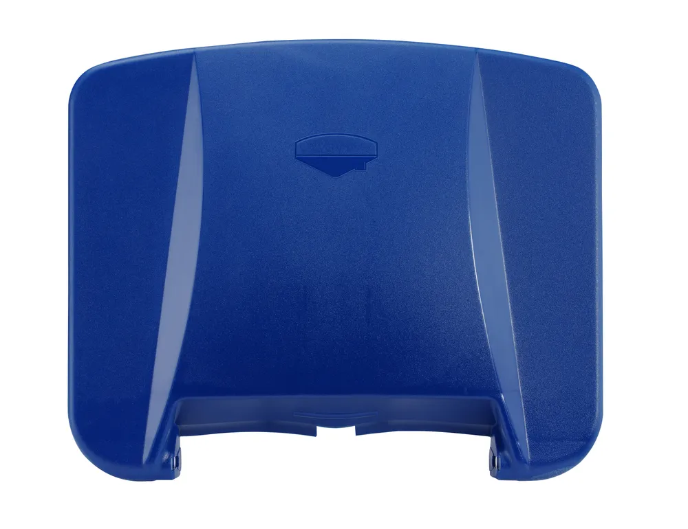 Tampa para Recipiente de Lixo 510x426mm Azul em Polietileno