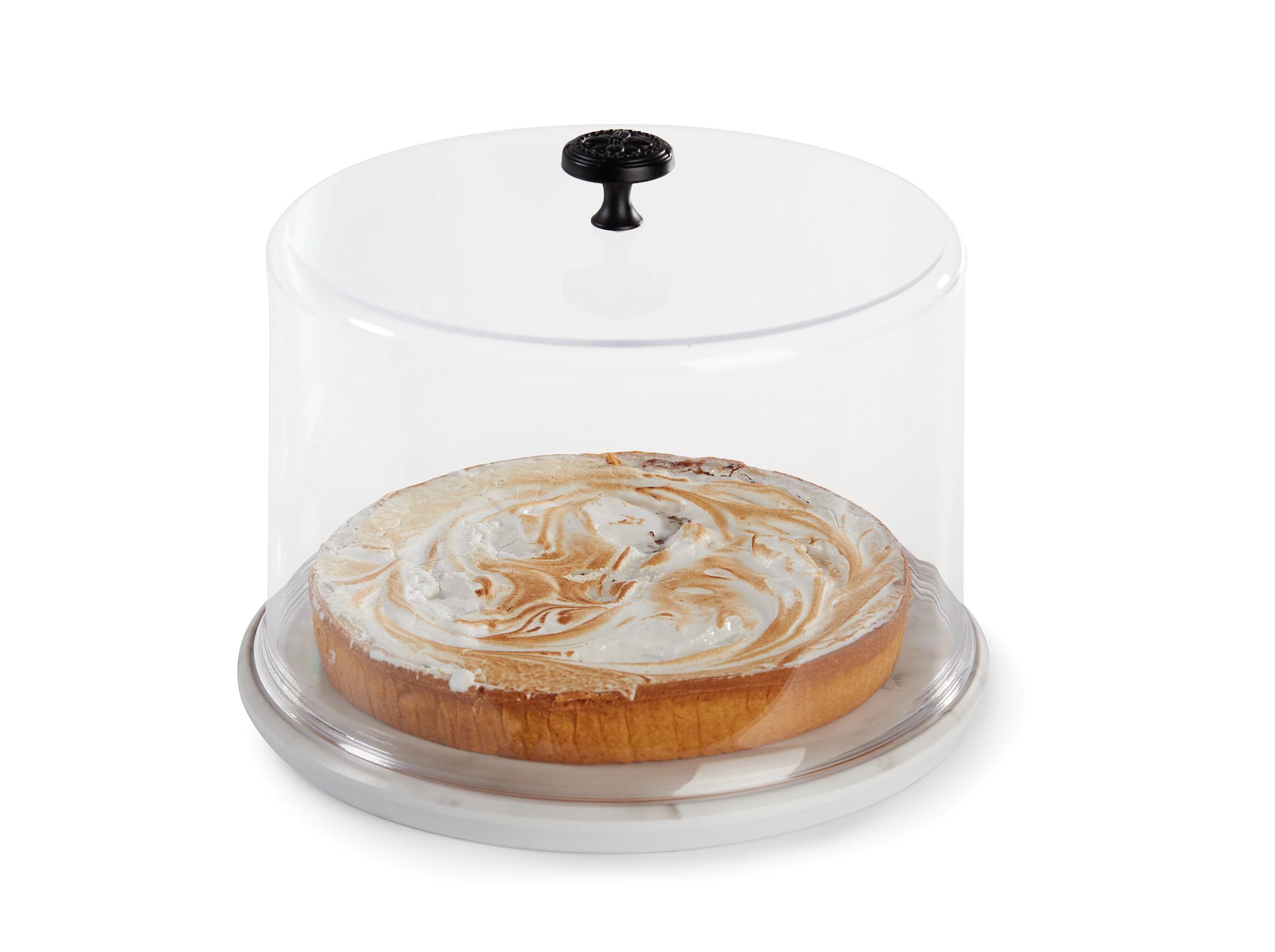 Tapa Redonda Transparente 22 cm para Apresentação de Alimentos