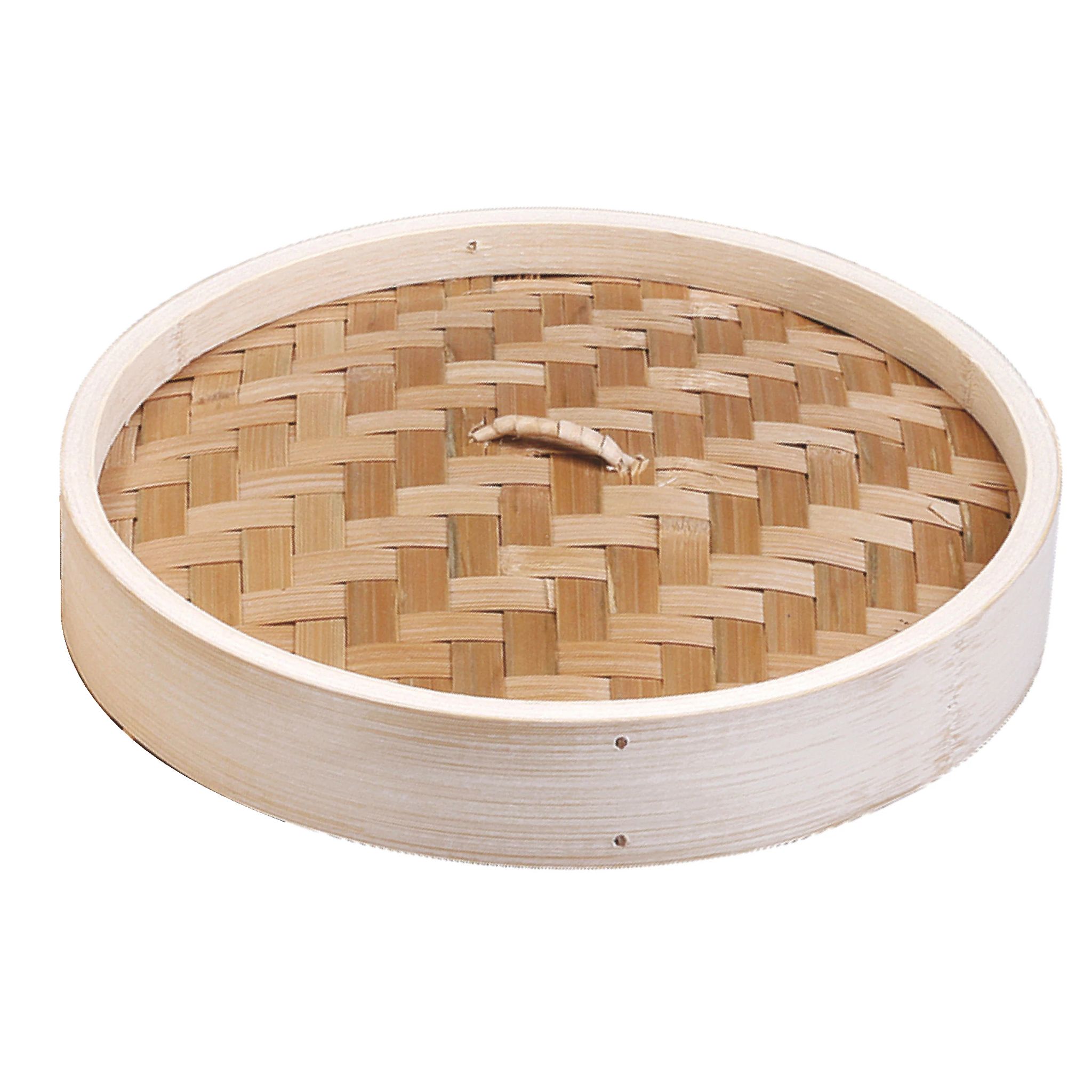 Tampa Vaporera Redonda Bambu 15 cm