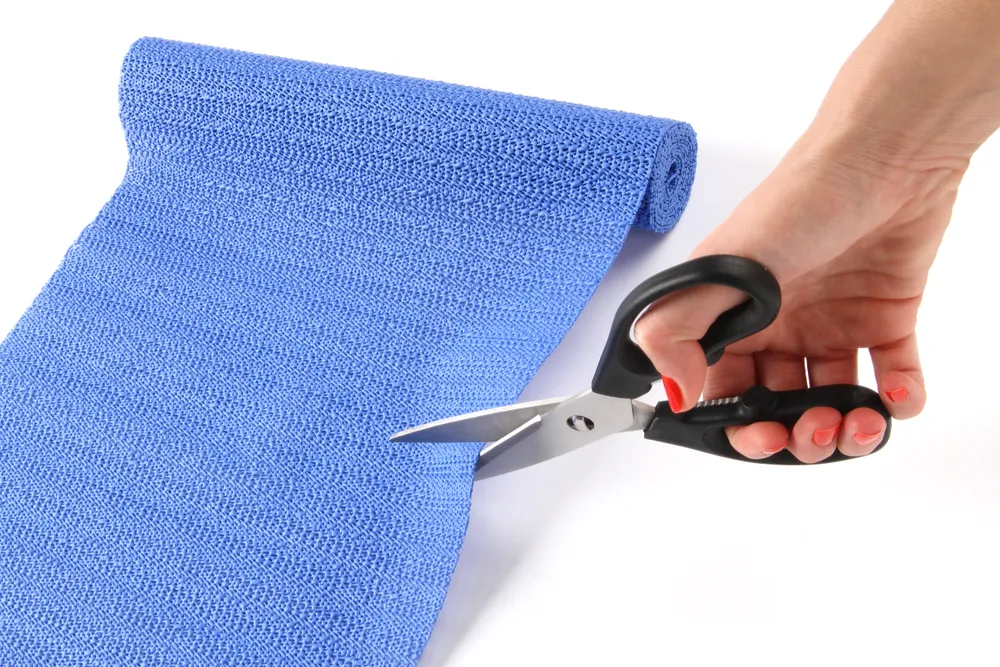 Tapete Antiderrapante Azul 1500x300 mm para Cozinha Profissional