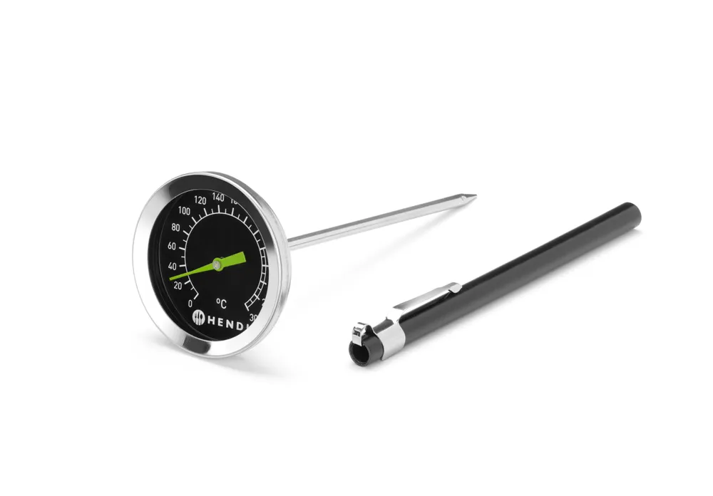 Termómetro Analógico Profissional 0-300°C com Sonda Inox