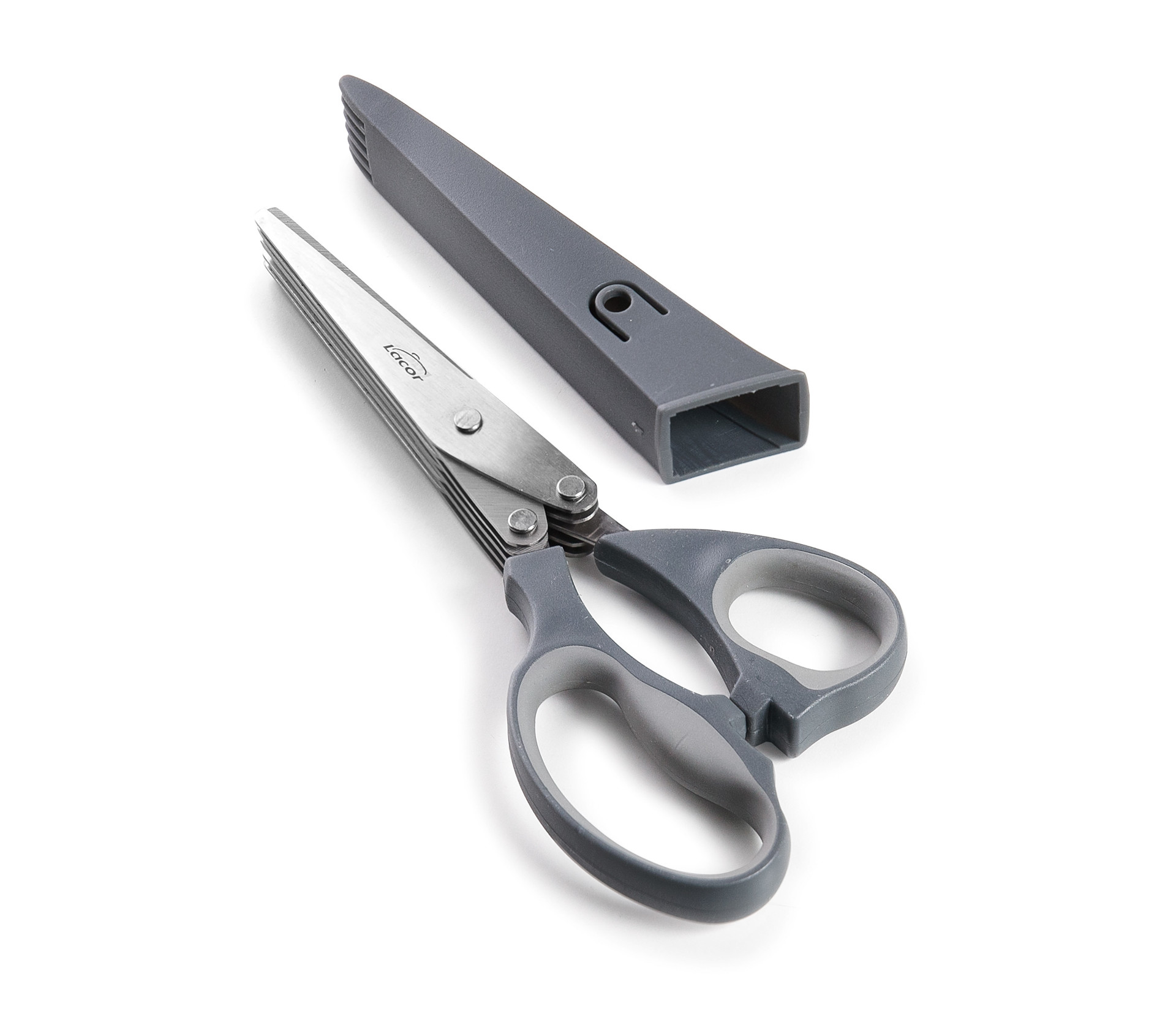 Tesouras de Cozinha Multi-Lâminas com Pente de Limpeza
