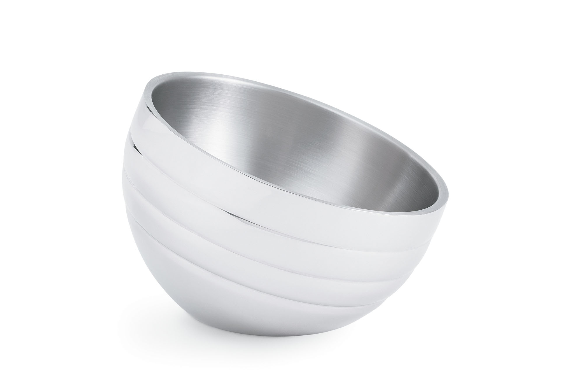 Tigela de Serviço Inox Dupla Parede Ø18.8cm