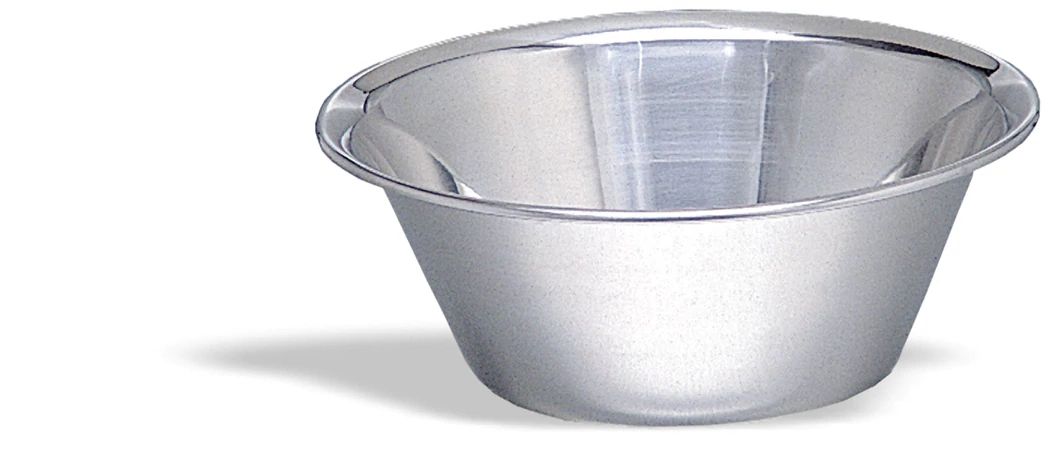 Tigela Funda Cónica 24 cm Aço Inoxidável 2,1 L