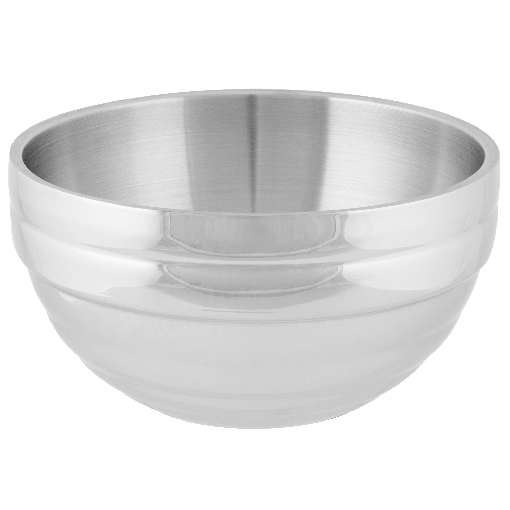 Taça Redonda Inox Dupla Parede 6.5L para Serviço de Mesa