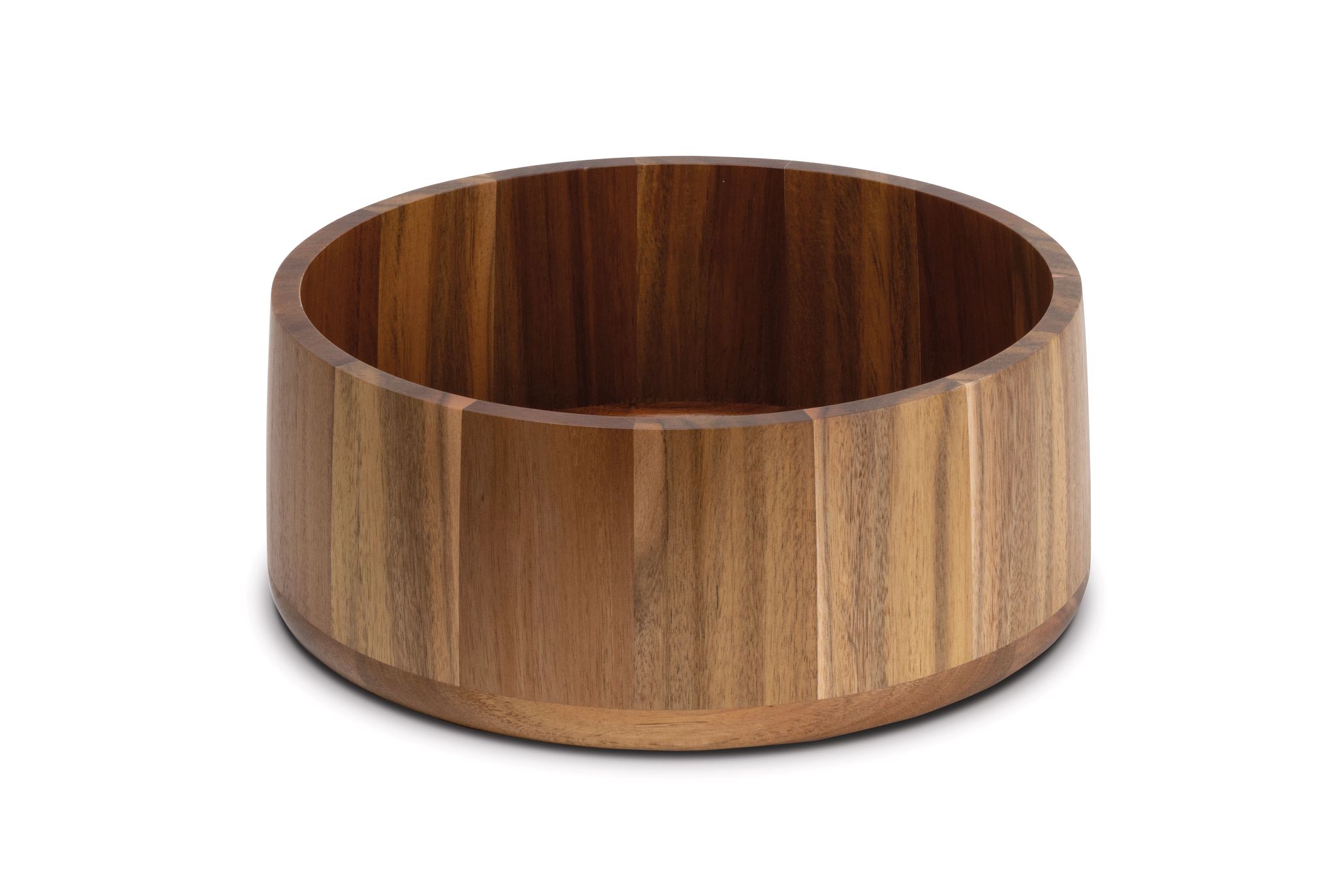 Taça de Madeira Redonda 30 cm para Buffet e Serviço