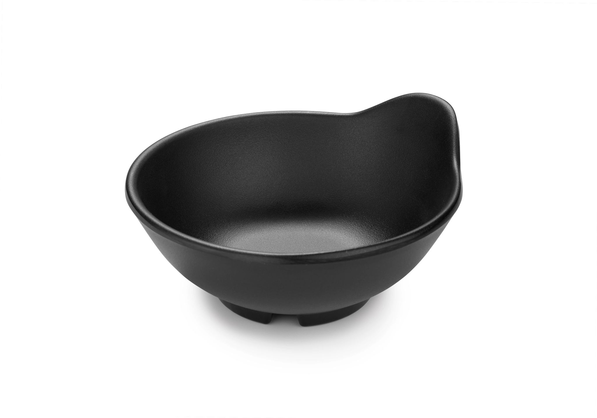 Molheira Melamina 115mm Preta para Serviço de Mesa