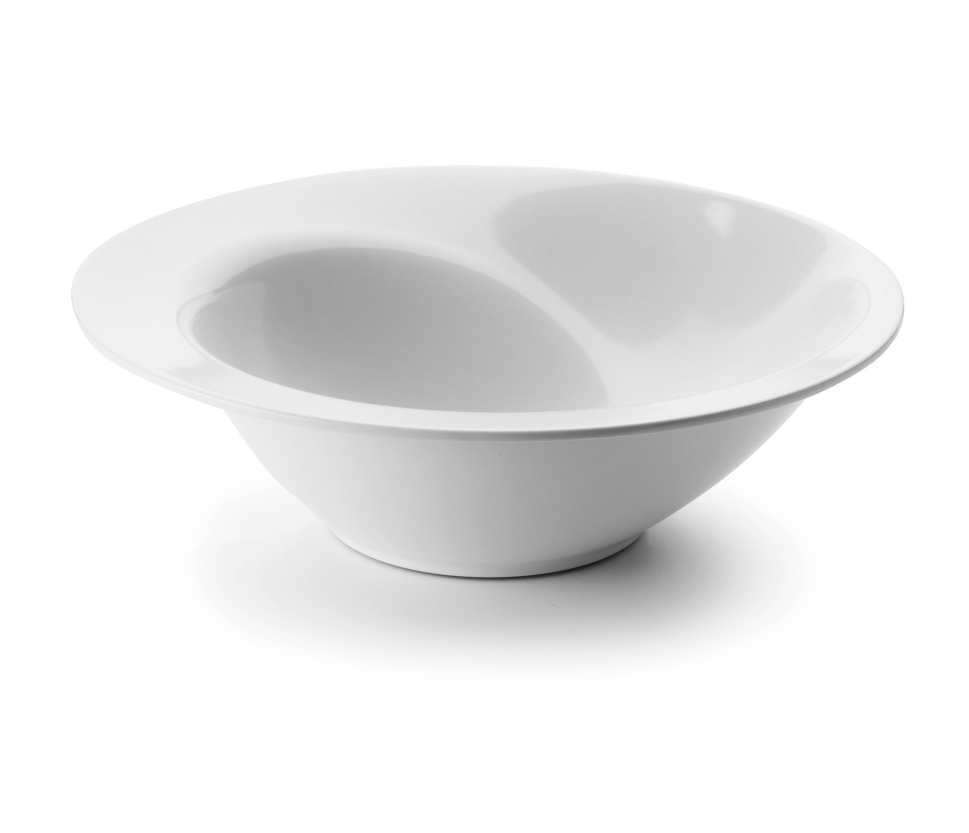 Tigela Quadrada Branca 357x357x110 mm para Serviço de Mesa