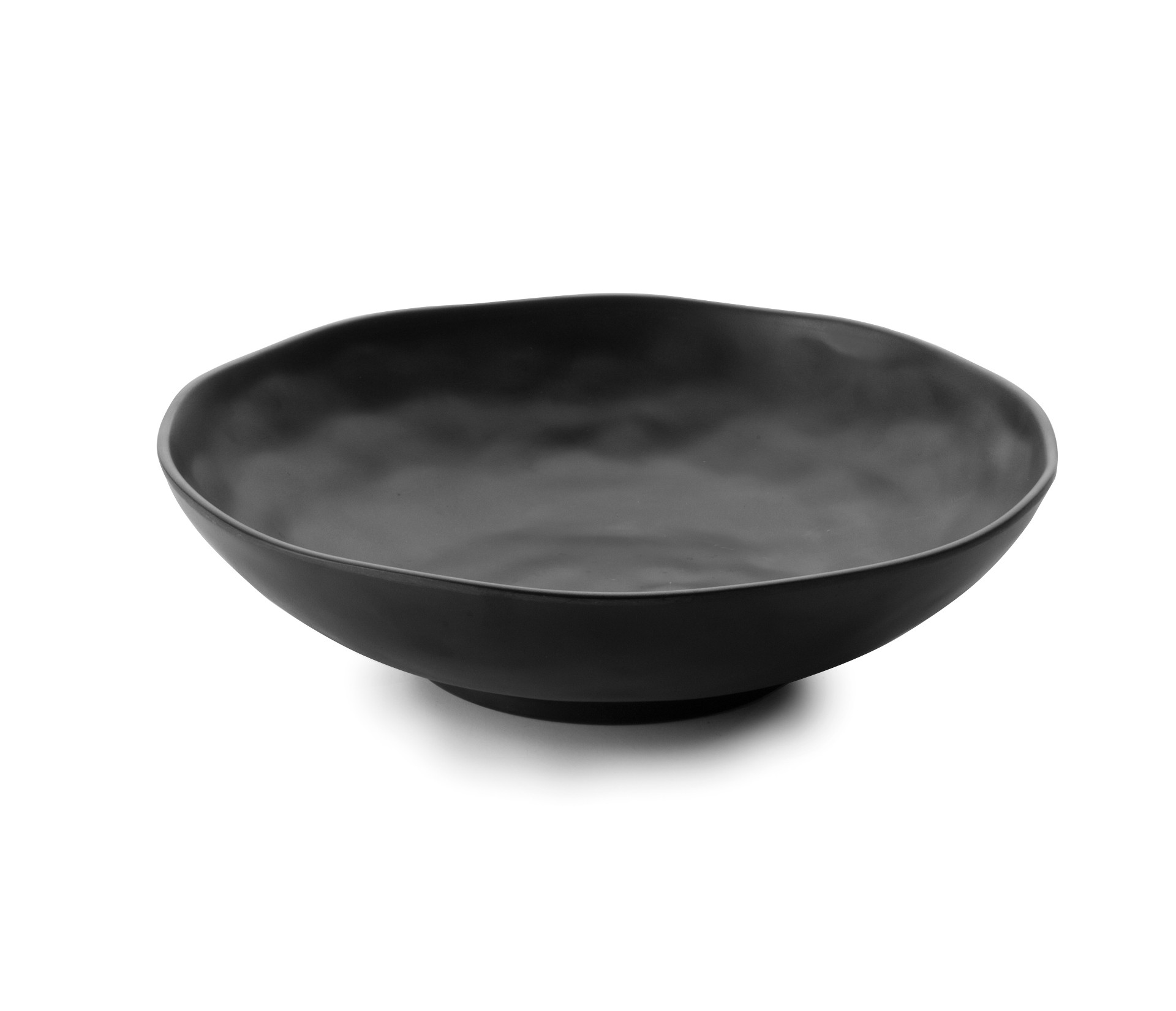 Tigela Redonda 31 cm Preta para Serviço de Mesa Profissional
