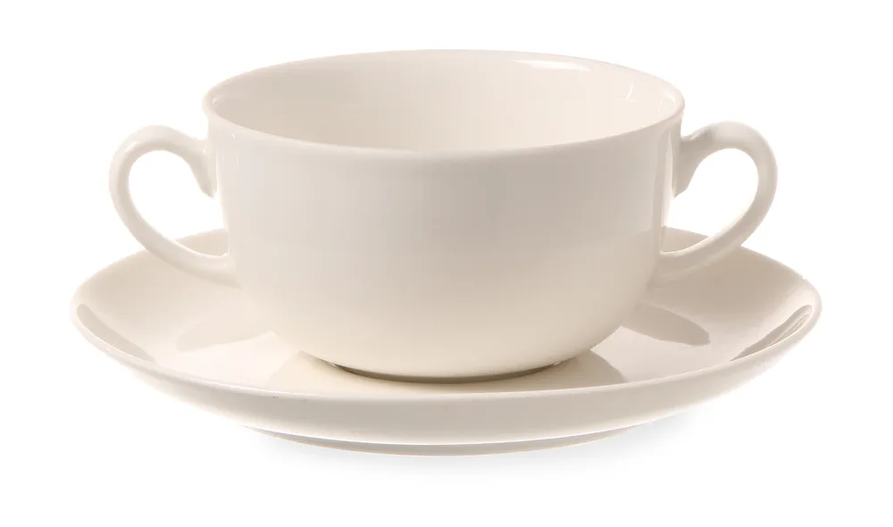 Tigela de Sopa Porcelana ø180mm para Serviço de Mesa Profissional