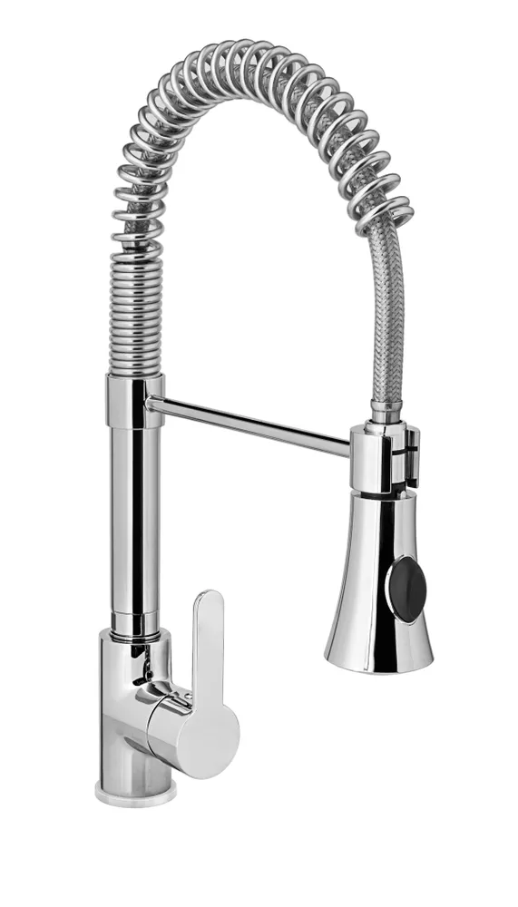 Torneira de Enxaguamento Extensível em Aço Inoxidável 445 mm